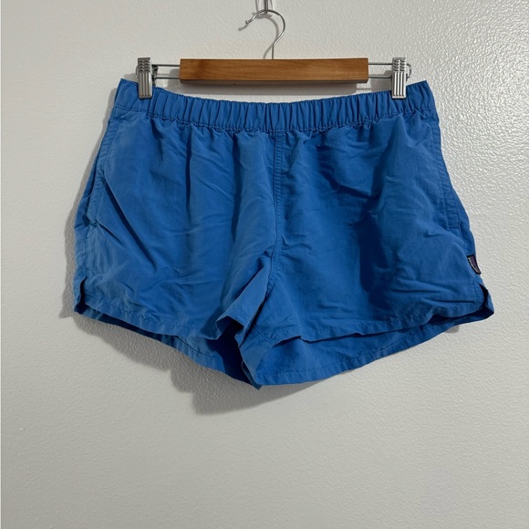 Patagonia Pants - Patagonia women’s barely baggies shorts blue size large 2.5 inseam breathable